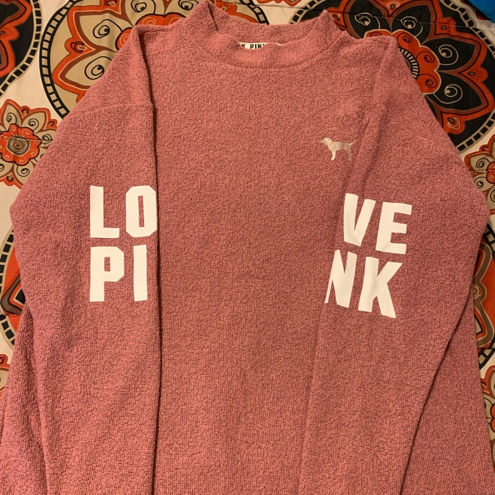 VS Pink oversized sweater